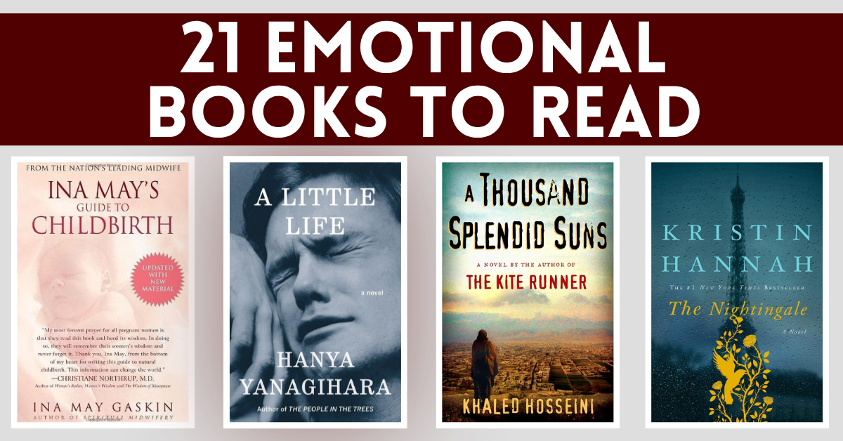 Best 21 emotional books to read: Must-Read Picks