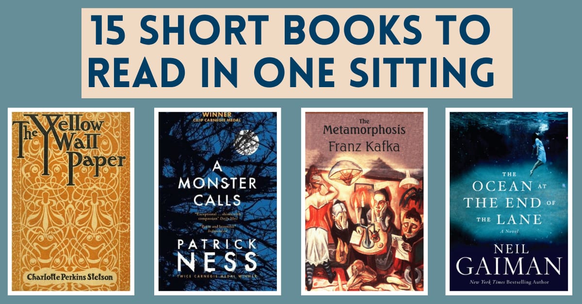 15 short books to read in one sitting