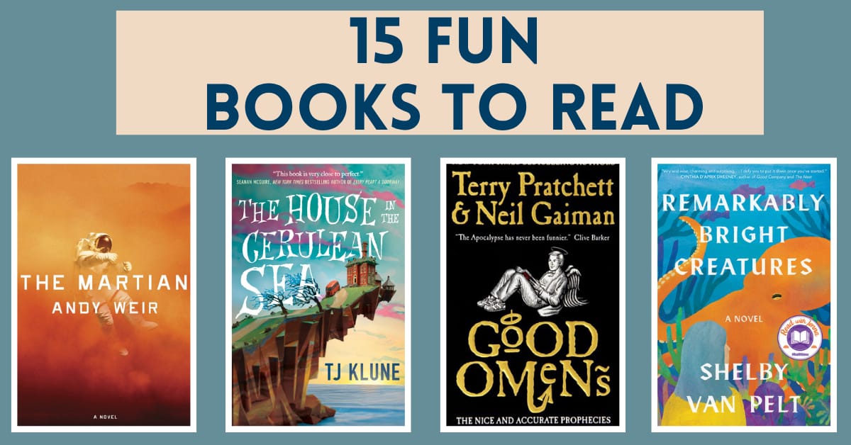 15 Fun Books to Read: Amazing Stories You’ll Love