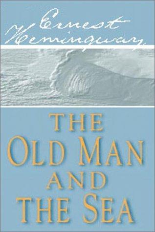 The Old Man and the Sea book cover by Ernest Hemingway