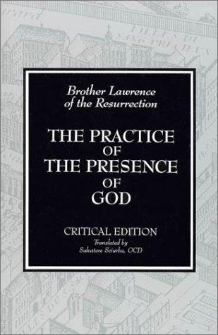 The Practice of the Presence of God book cover by Brother Lawrence