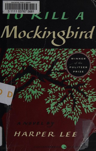 To Kill a Mockingbird book cover by Harper Lee