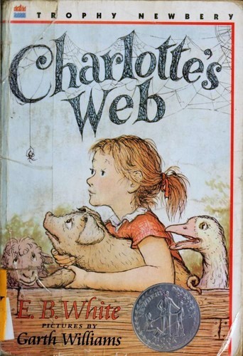 Charlotte's Web book cover by E. B. White