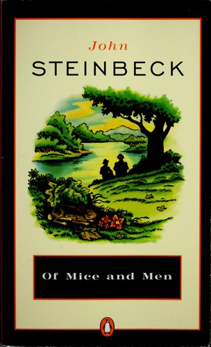 Of Mice and Men book cover by John Steinbeck