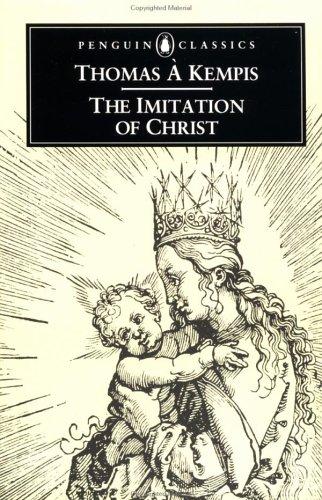 The Imitation of Christ book cover by Thomas à Kempis