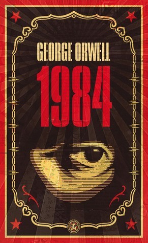 Nineteen Eighty-Four book cover by George Orwell