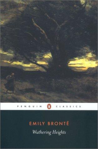 Wuthering Heights book cover by Emily Brontë