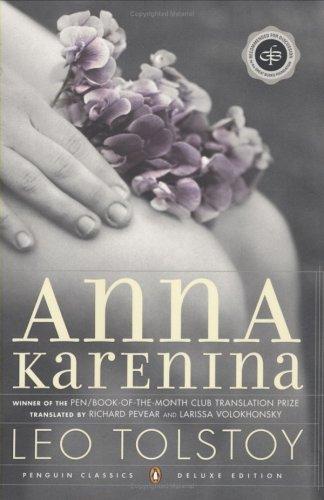 Anna Karenina book cover by Leo Tolstoy
