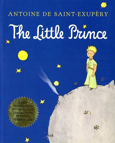 The Little Prince book cover by Antoine de Saint-Exupéry