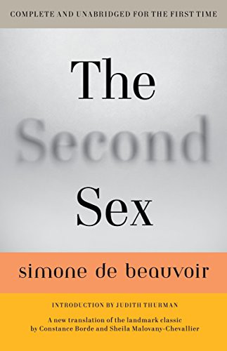 The Second Sex book cover by Simone de Beauvoir