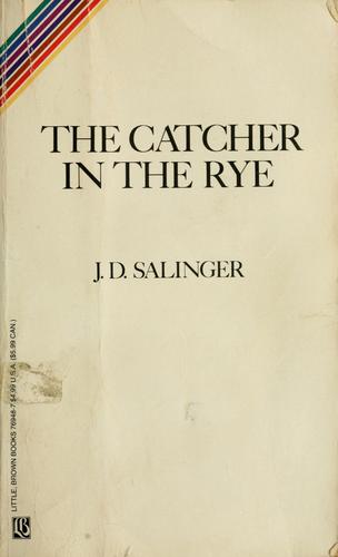 The Catcher in the Rye book cover by J.D. Salinger