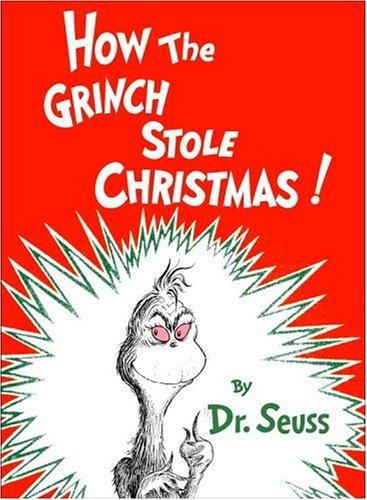 How the Grinch Stole Christmas! book cover by Dr. Seuss