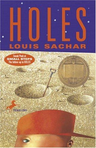 Holes book cover by Louis Sachar
