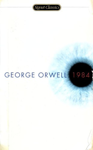 1984 book cover by George Orwell