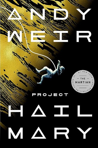 Project Hail Mary book cover by Andy Weir