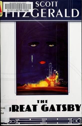 The Great Gatsby book cover by F. Scott Fitzgerald