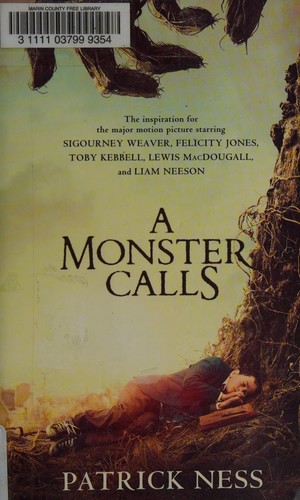 A Monster Calls book cover by Patrick Ness