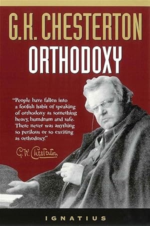 Orthodoxy book cover by G. K. Chesterton