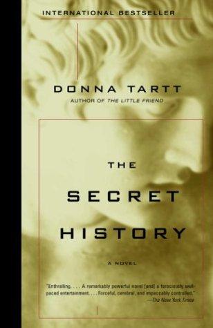 The Secret History book cover by Donna Tartt