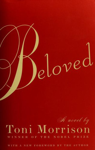 Beloved book cover by Toni Morrison
