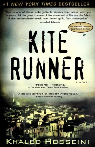 The Kite Runner book cover by Khaled Hosseini