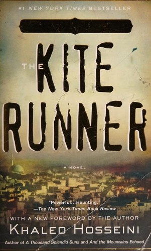 The Kite Runner book cover by Khaled Hosseini