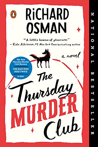 The Thursday Murder Club book cover by Richard Osman